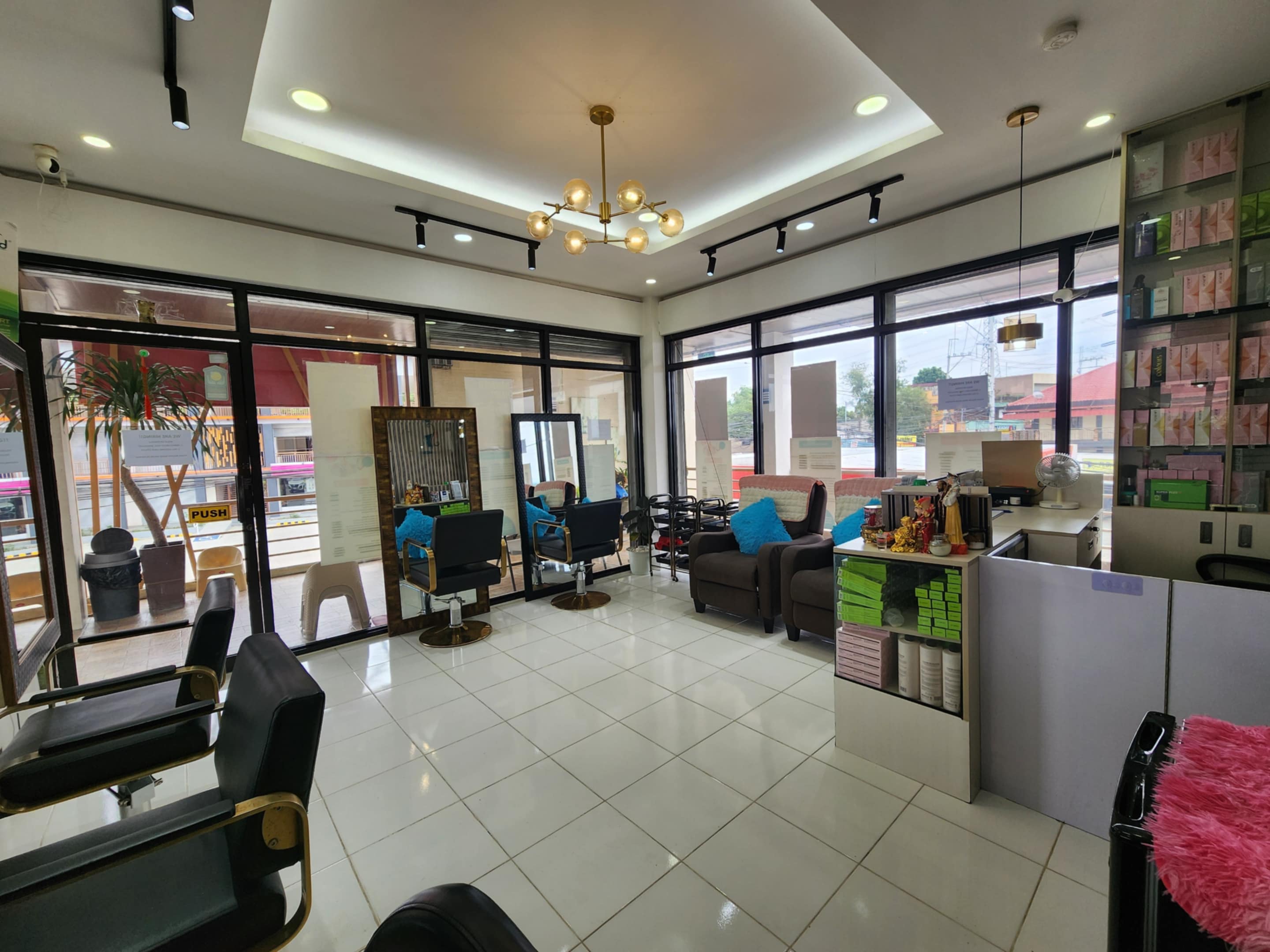 Salon Interior - Main Floor