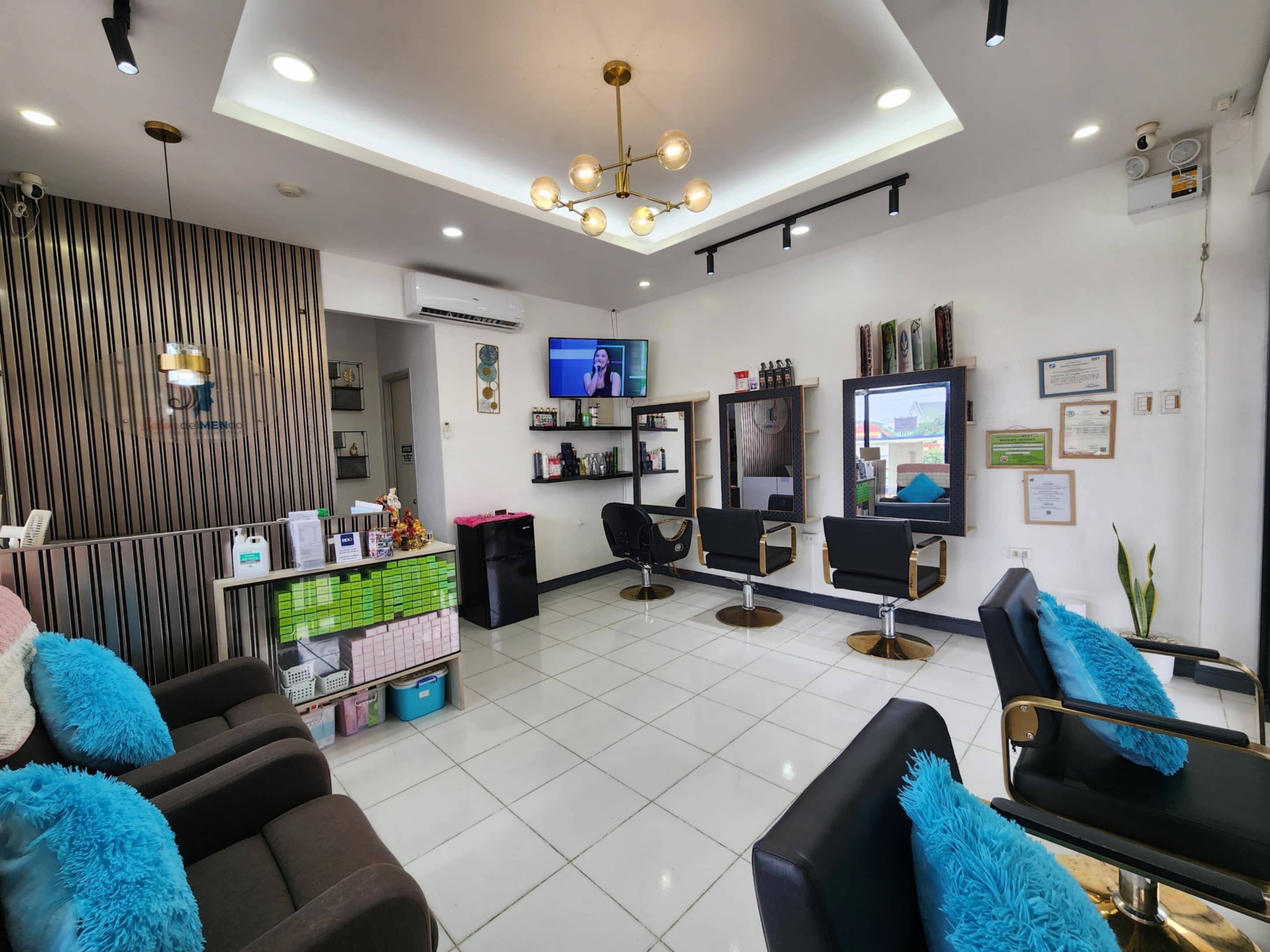 Salon Interior - Styling Stations