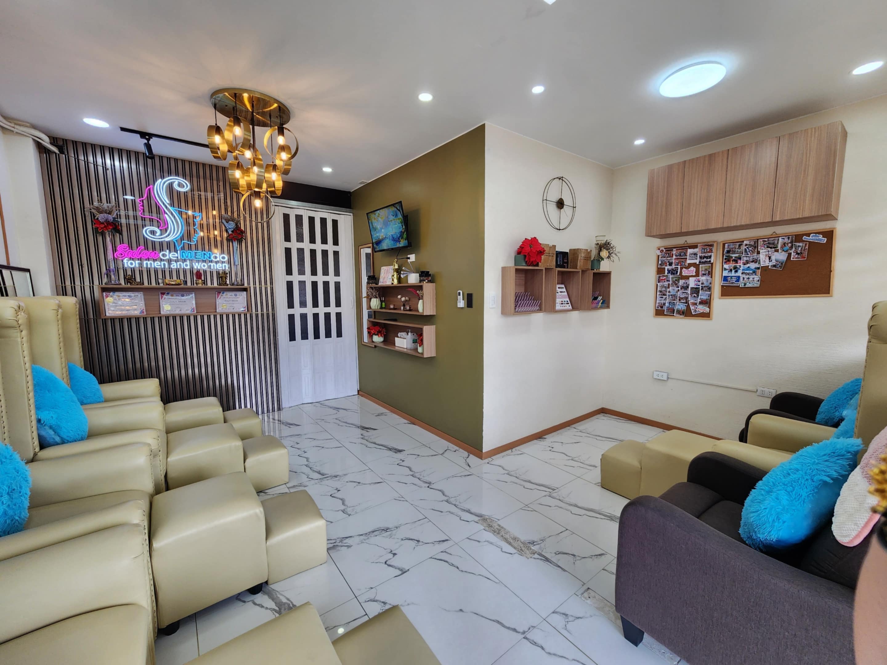 Salon Interior - Reception Area